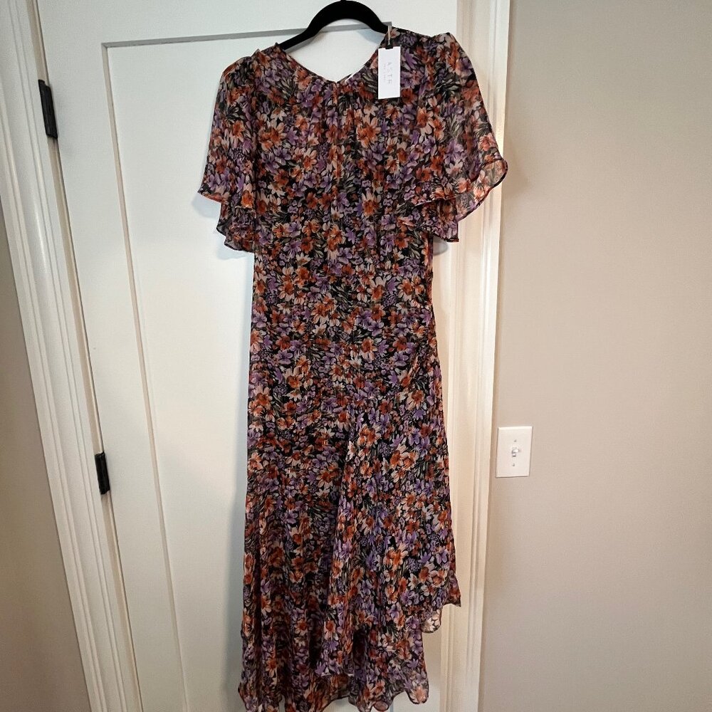 ASTR Mirella Floral Midi Dress